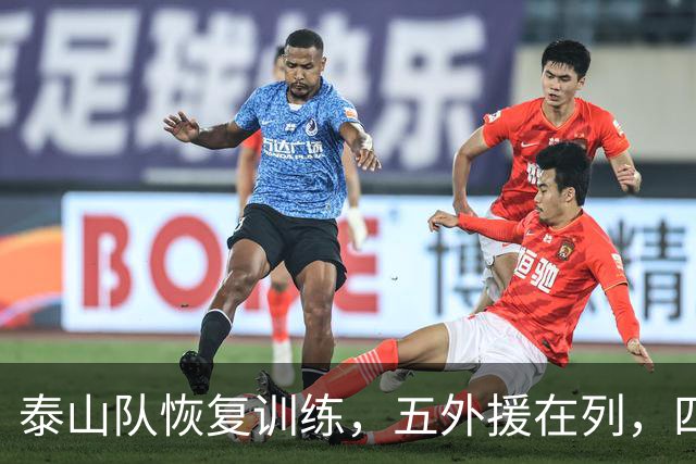 泰山队恢复训练，五外援在列，四人驰援B队，最新票务公告出炉