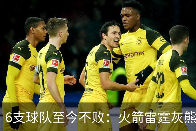 6支球队至今不败：火箭雷霆灰熊4胜0负，湖人3胜0负